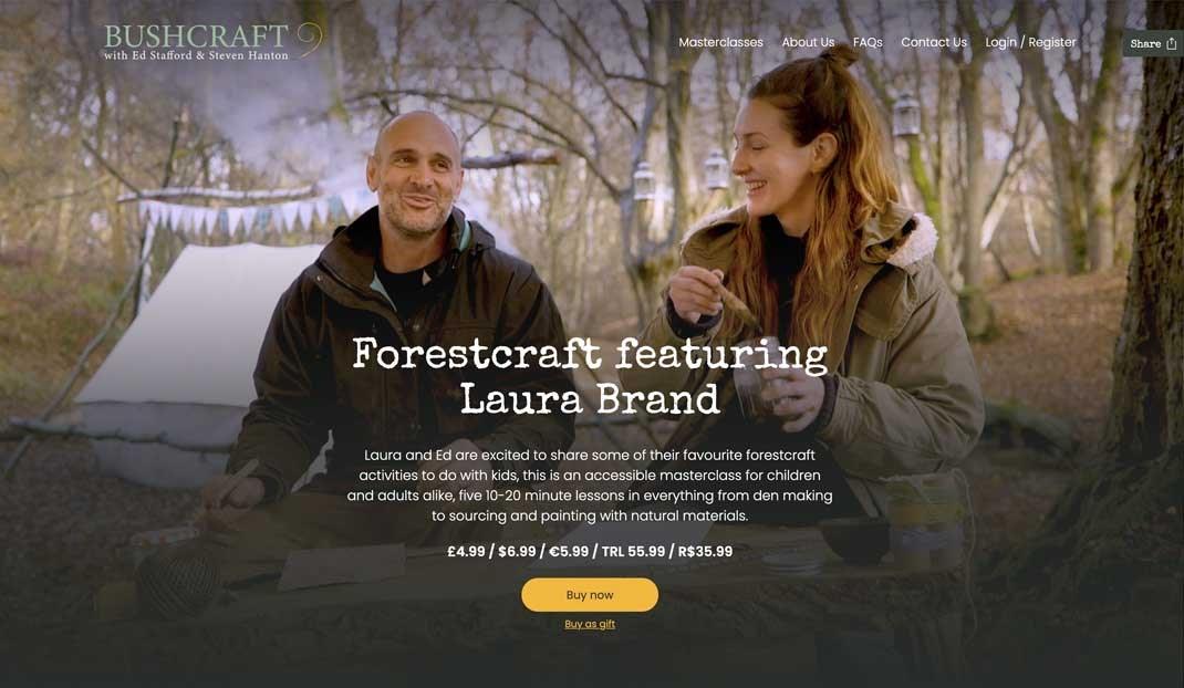 Bushcraft with Ed Stafford