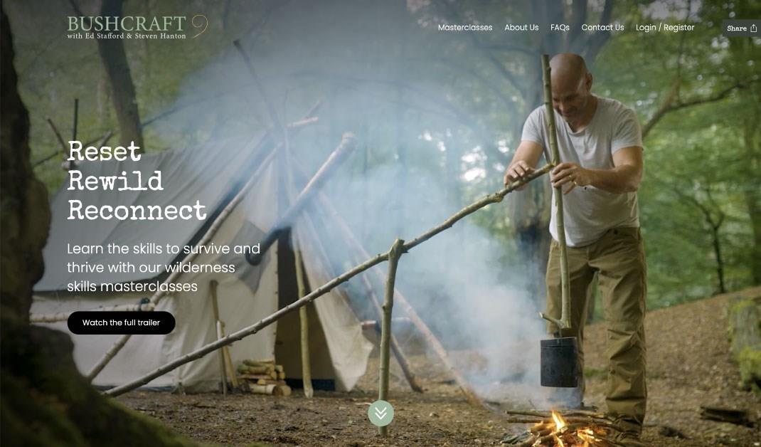 BUSHCRAFT WITH ED STAFFORD & STEVEN HANTON